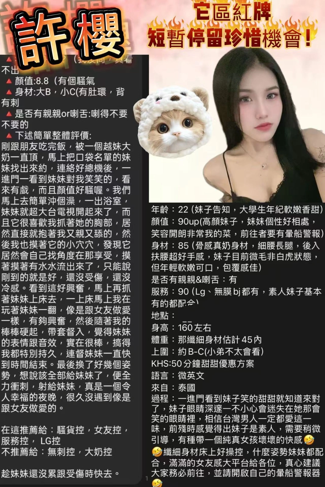 桃園定點茶-許櫻/160/44/18/E